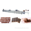 Machine de moulage par machine de fabrication de chocolat